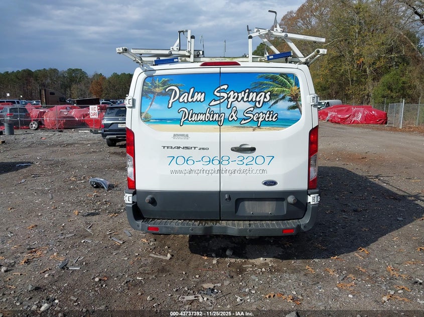 2018 Ford Transit-250 VIN: 1FTYR2YM8JKA83341 Lot: 43737392