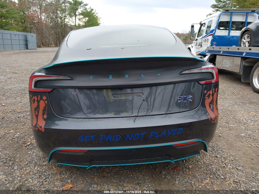 2024 Tesla Model 3 Performance All-Wheel Drive VIN: 5YJ3E1ET8RF871587 Lot: 43737441