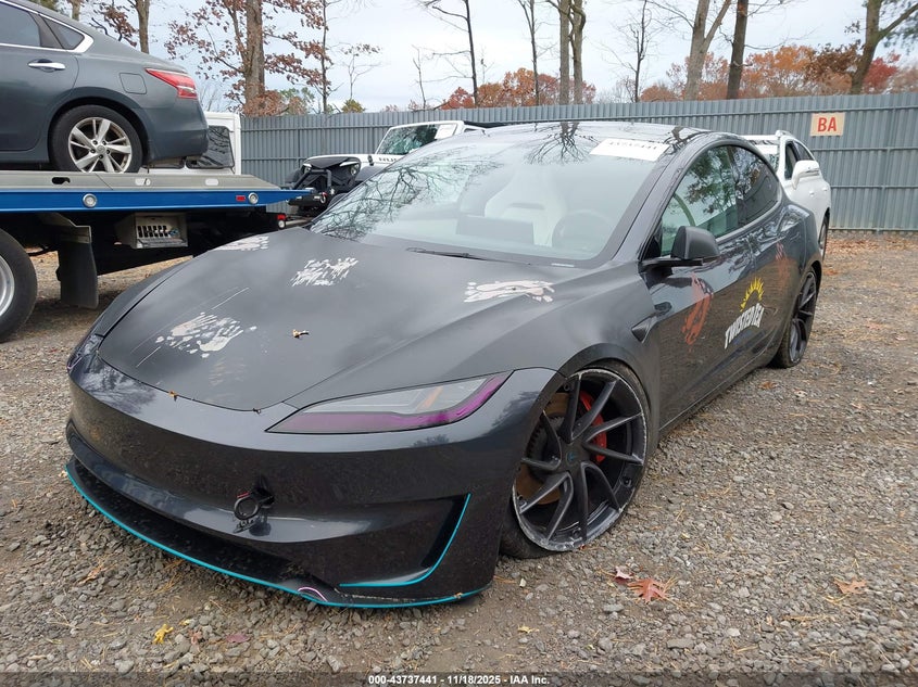 2024 Tesla Model 3 Performance All-Wheel Drive VIN: 5YJ3E1ET8RF871587 Lot: 43737441