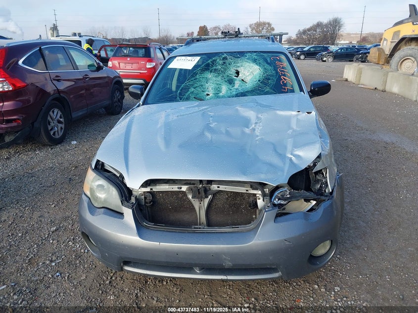 2007 Subaru Outback 2.5I Basic VIN: 4S4BP61C277322281 Lot: 43737483