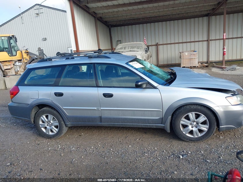 2007 Subaru Outback 2.5I Basic VIN: 4S4BP61C277322281 Lot: 43737483