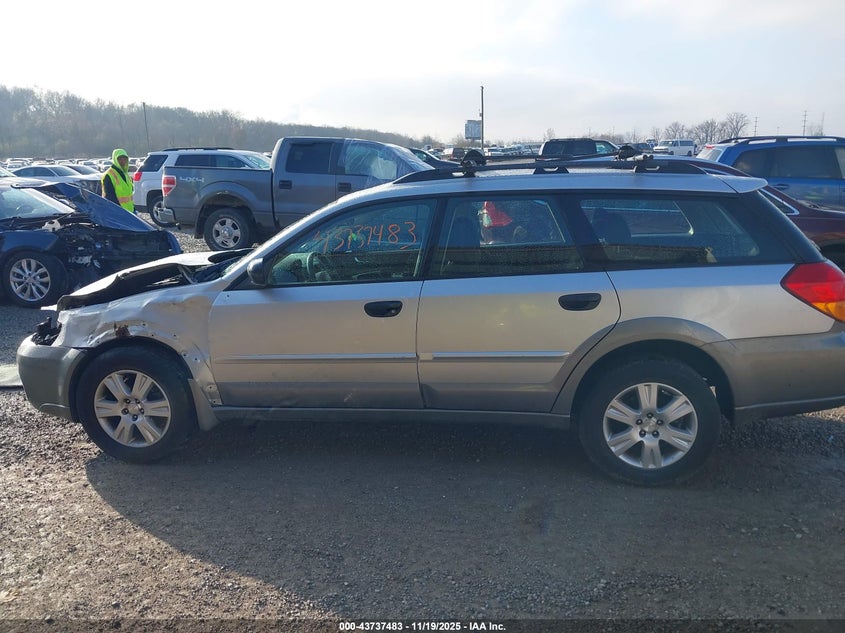 2007 Subaru Outback 2.5I Basic VIN: 4S4BP61C277322281 Lot: 43737483