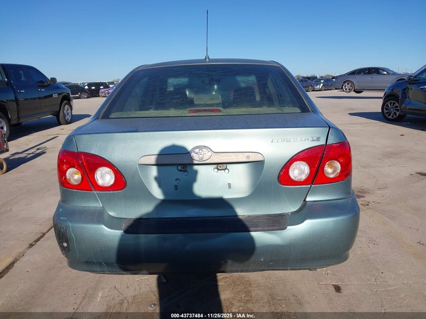 2005 Toyota Corolla Le VIN: 1NXBR32E85Z500704 Lot: 43737484