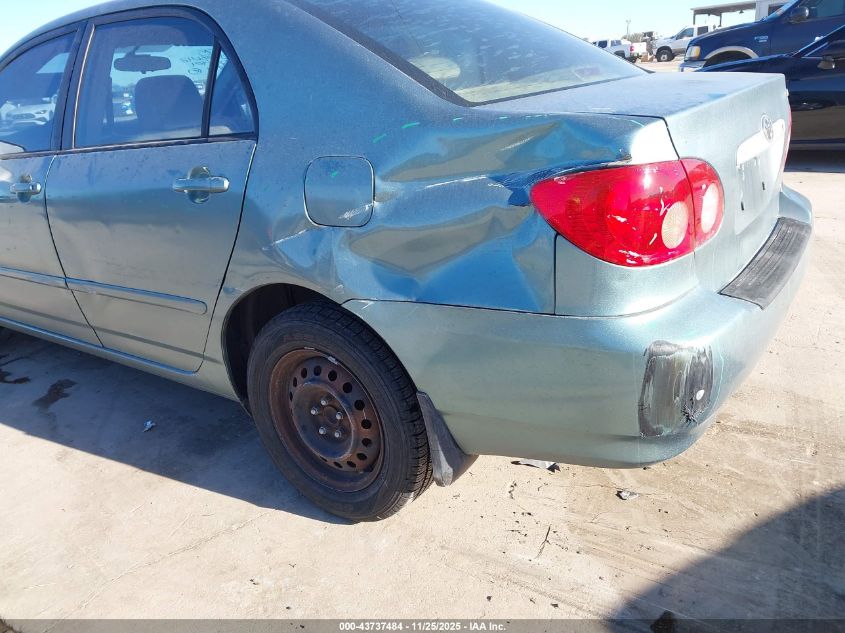 2005 Toyota Corolla Le VIN: 1NXBR32E85Z500704 Lot: 43737484