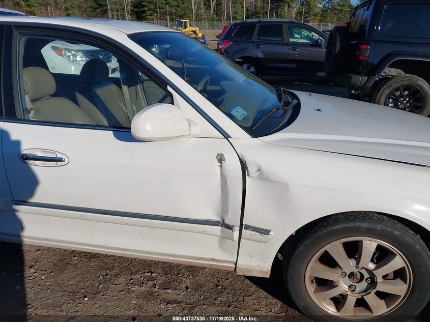 2006 Kia Optima Ex V6/Lx V6 VIN: KNAGD128865461192 Lot: 43737538