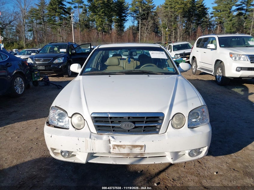 2006 Kia Optima Ex V6/Lx V6 VIN: KNAGD128865461192 Lot: 43737538