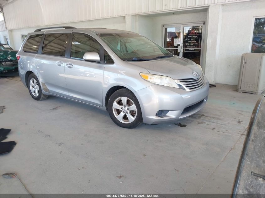 TOYOTA SIENNA LE 8 PASSENGER