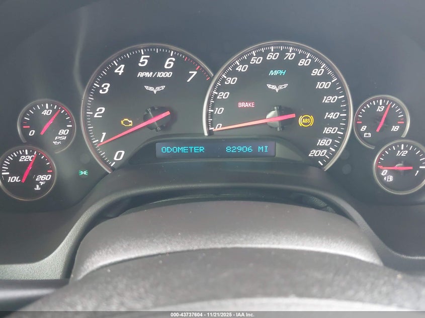 2009 Chevrolet Corvette VIN: 1G1YY26W395101951 Lot: 43737604