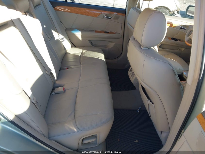 2007 Toyota Avalon Limited VIN: 4T1BK36B27U185695 Lot: 43737606