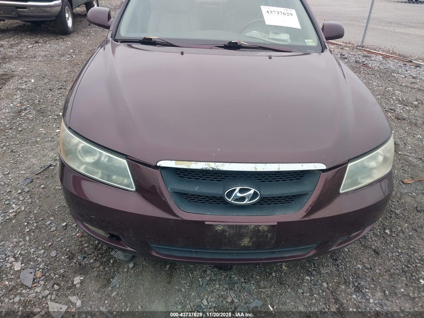 5NPEU46F76H104087 2006 HYUNDAI SONATA photo no. 6
