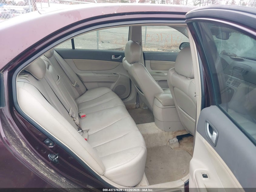 5NPEU46F76H104087 2006 HYUNDAI SONATA photo no. 8