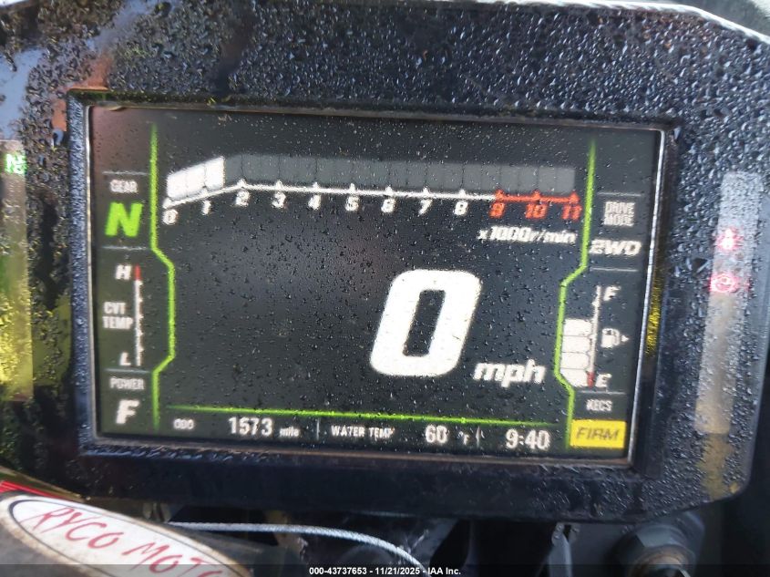 2024 Kawasaki Krt1000 B VIN: JKARTCB17RB502621 Lot: 43737653