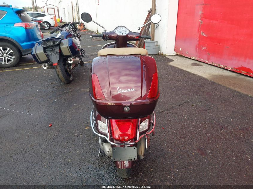 2012 Vespa Gts 300 Super VIN: ZAPM459L4C5800869 Lot: 43737654