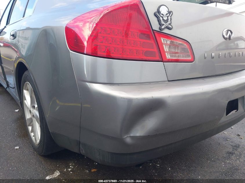 2004 Infiniti G35 VIN: JNKCV51EX4M107737 Lot: 43737669