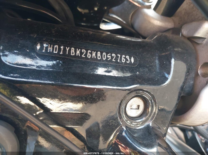 2019 Harley-Davidson Flhcs VIN: 1HD1YBK26KB052763 Lot: 43737675