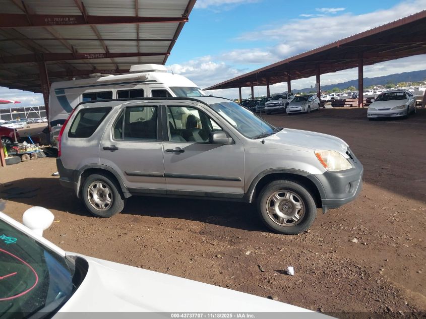 2005 Honda Cr-V Lx VIN: JHLRD68505C019851 Lot: 43737707