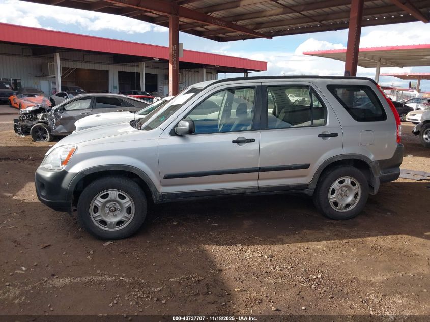 2005 Honda Cr-V Lx VIN: JHLRD68505C019851 Lot: 43737707