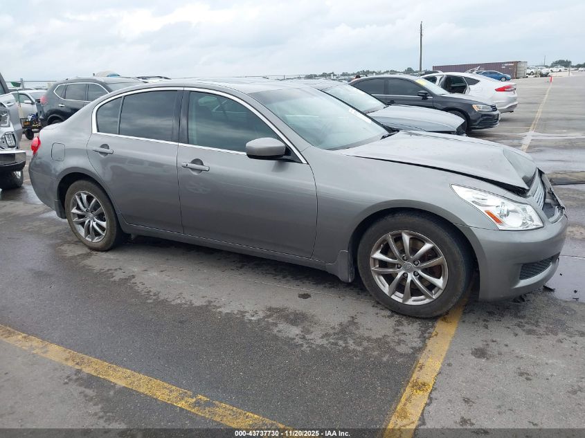 2009 Infiniti G37X VIN: JNKCV61F39M053865 Lot: 43737730