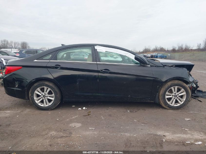 2013 Hyundai Sonata Gls VIN: 5NPEB4AC5DH743195 Lot: 43737736