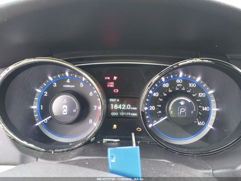 2013 Hyundai Sonata Gls VIN: 5NPEB4AC5DH743195 Lot: 43737736