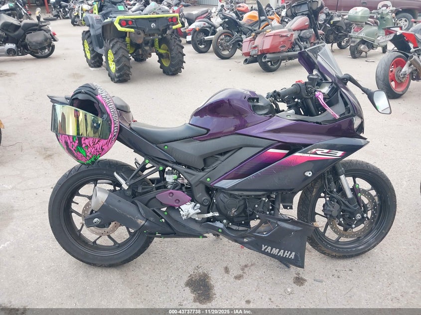 2023 Yamaha Yzfr3 A VIN: MH3RH18Y5PK011219 Lot: 43737738