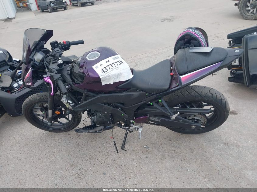 2023 Yamaha Yzfr3 A VIN: MH3RH18Y5PK011219 Lot: 43737738