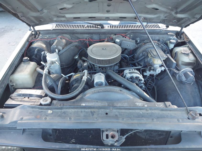 1992 GMC Sonoma VIN: 1GTCS19Z2N8504914 Lot: 43737740