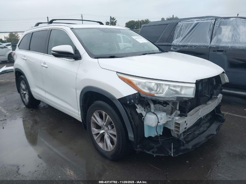 TOYOTA HIGHLANDER XLE V6