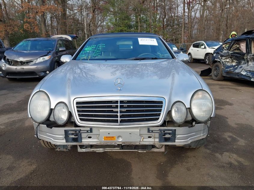 2000 Mercedes-Benz Clk 320 VIN: WDBLK65G6YT032251 Lot: 43737764