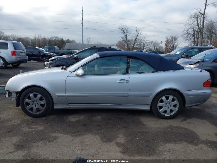 2000 Mercedes-Benz Clk 320 VIN: WDBLK65G6YT032251 Lot: 43737764