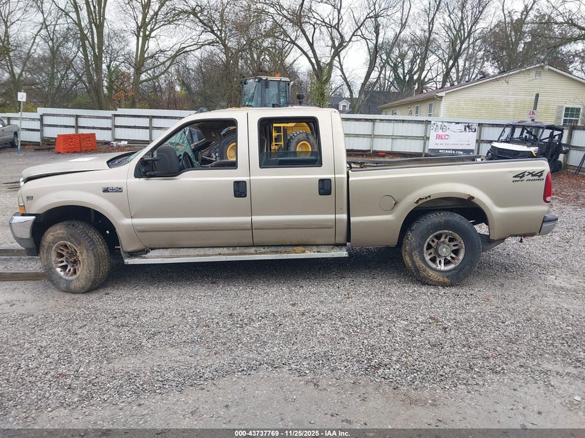 2001 Ford F-250 Lariat/Xl/Xlt VIN: 3FTNW21S81MA40986 Lot: 43737769