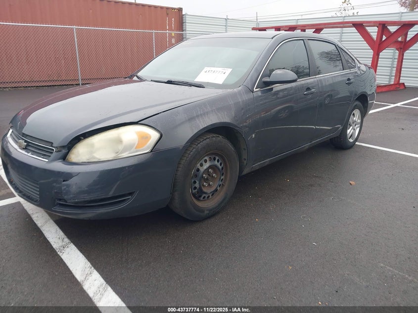2G1WB58K681289983 2008 CHEVROLET IMPALA photo no. 2