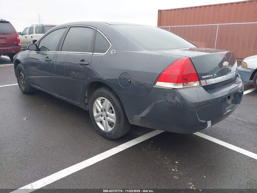 2G1WB58K681289983 2008 CHEVROLET IMPALA photo no. 3