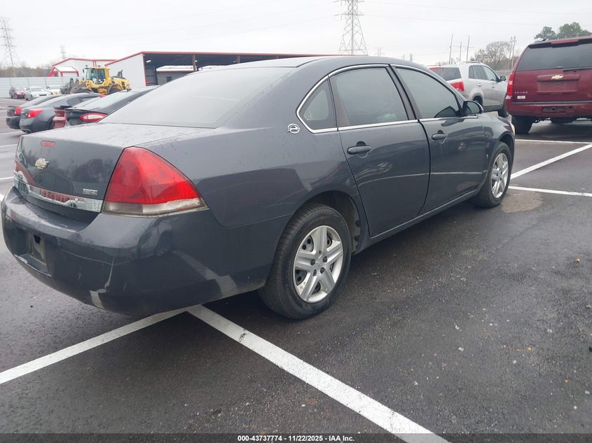 2G1WB58K681289983 2008 CHEVROLET IMPALA photo no. 4
