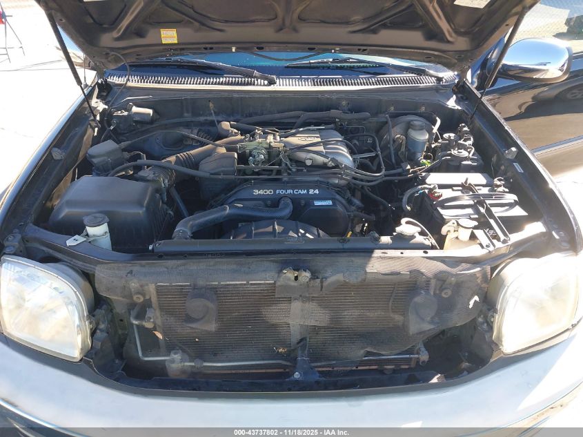 2002 Toyota Tundra Sr5 VIN: 5TBRN34142S221770 Lot: 43737802