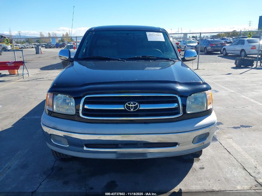 2002 Toyota Tundra Sr5 VIN: 5TBRN34142S221770 Lot: 43737802