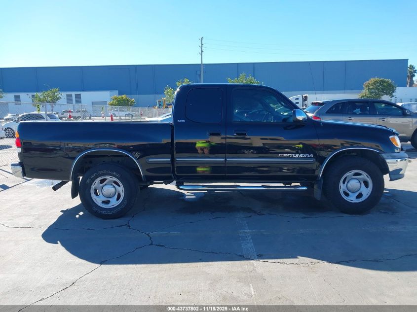 2002 Toyota Tundra Sr5 VIN: 5TBRN34142S221770 Lot: 43737802