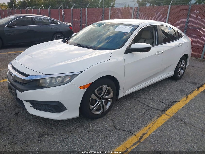 2HGFC2F50GH544408 2016 HONDA CIVIC photo no. 2