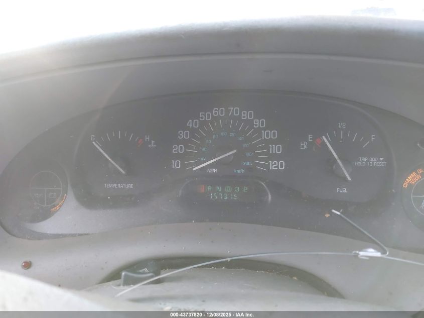 2003 Buick Century Custom VIN: 2G4WS52J631187076 Lot: 43737820