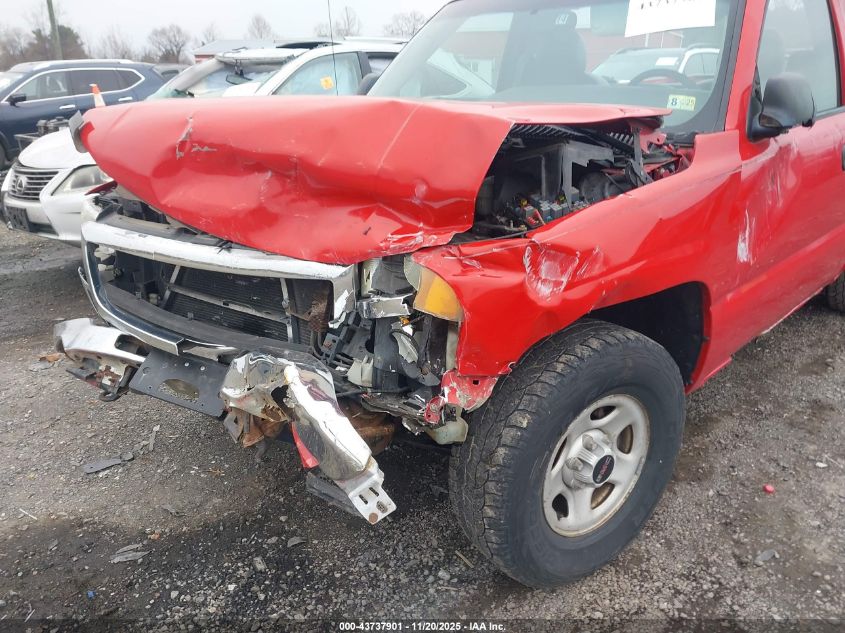 2003 GMC Sierra 1500 VIN: 1GTEK14V73Z206427 Lot: 43737901