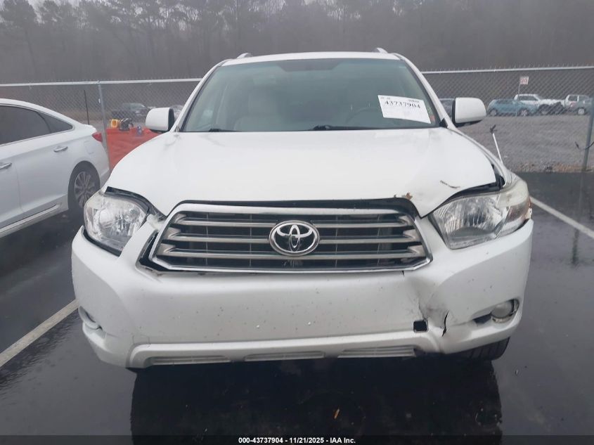2008 Toyota Highlander Limited VIN: JTEDS42A882065120 Lot: 43737904