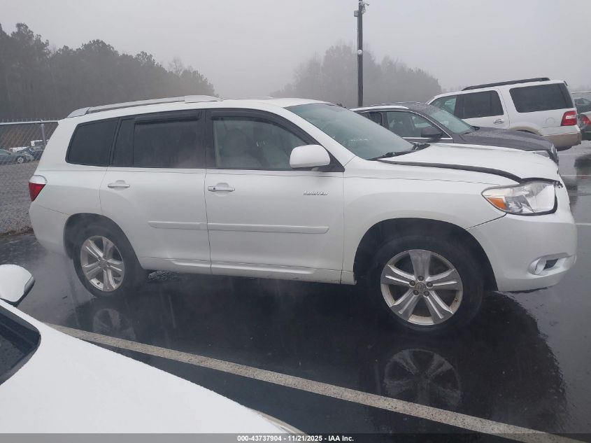 2008 Toyota Highlander Limited VIN: JTEDS42A882065120 Lot: 43737904
