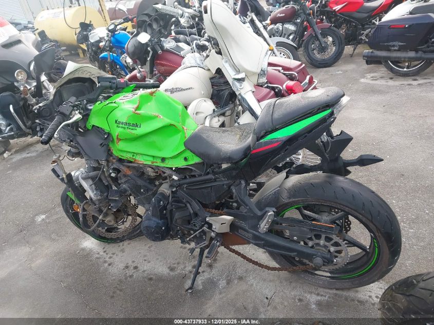 2022 Kawasaki Ex650 N VIN: ML5EXEN16NDA75251 Lot: 43737933