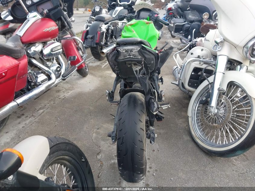 2022 Kawasaki Ex650 N VIN: ML5EXEN16NDA75251 Lot: 43737933