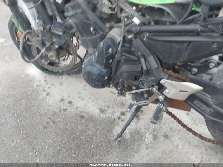 2022 Kawasaki Ex650 N VIN: ML5EXEN16NDA75251 Lot: 43737933