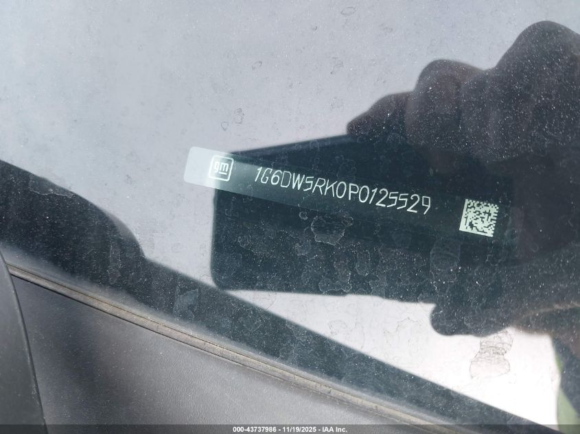 2023 Cadillac Ct5 Luxury VIN: 1G6DW5RK0P0125529 Lot: 43737986