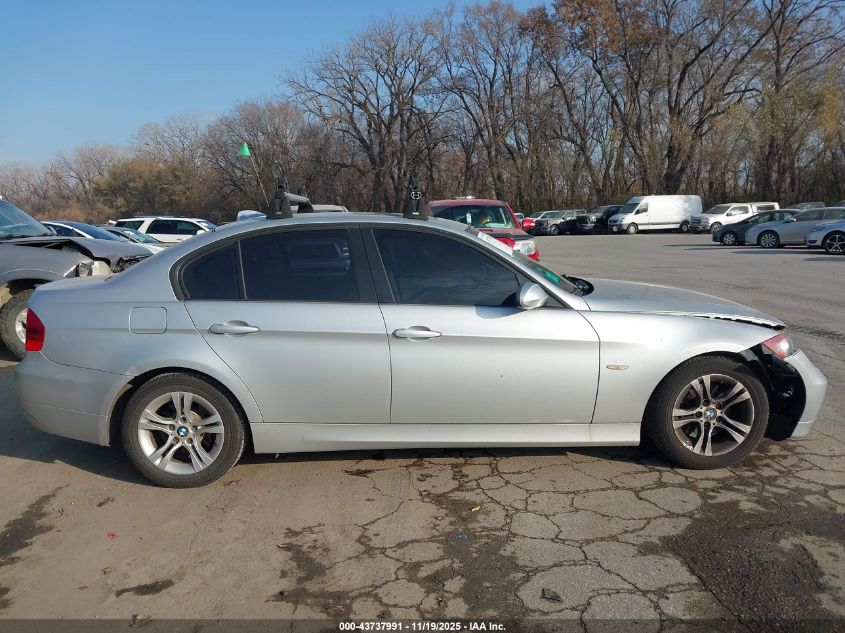 2008 BMW 328Xi VIN: WBAVC93548K036392 Lot: 43737991