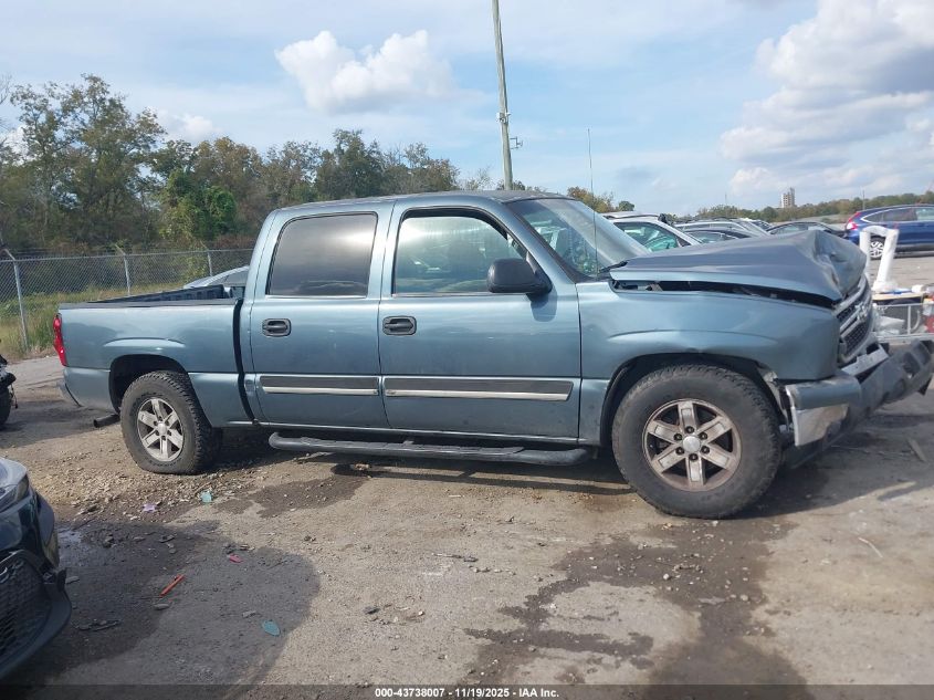 2006 Chevrolet Silverado 1500 Ls VIN: 2GCEC13V761282497 Lot: 43738007