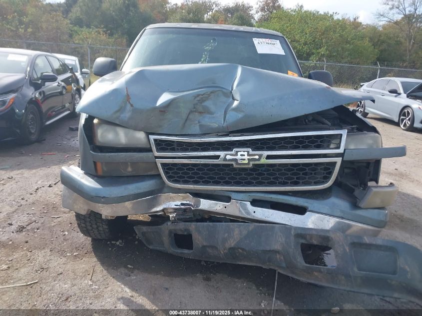 2006 Chevrolet Silverado 1500 Ls VIN: 2GCEC13V761282497 Lot: 43738007
