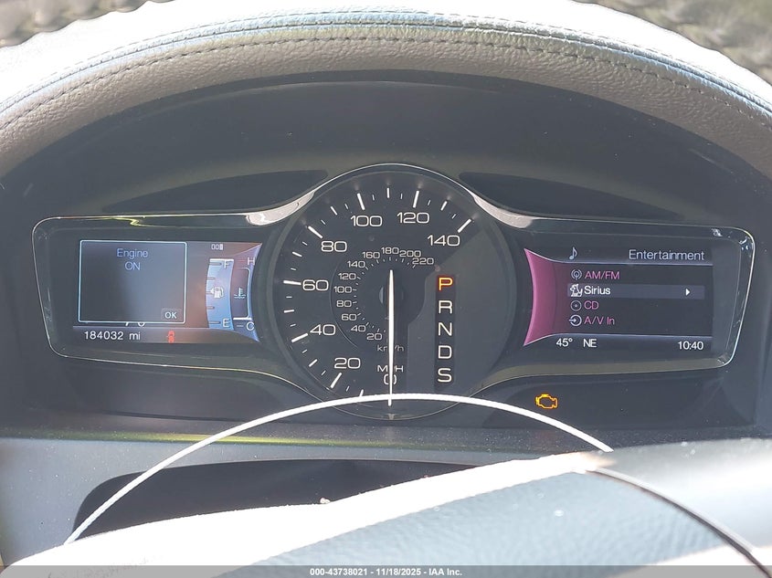 2013 Lincoln Mkx VIN: 2LMDJ6JK6DBL26021 Lot: 43738021